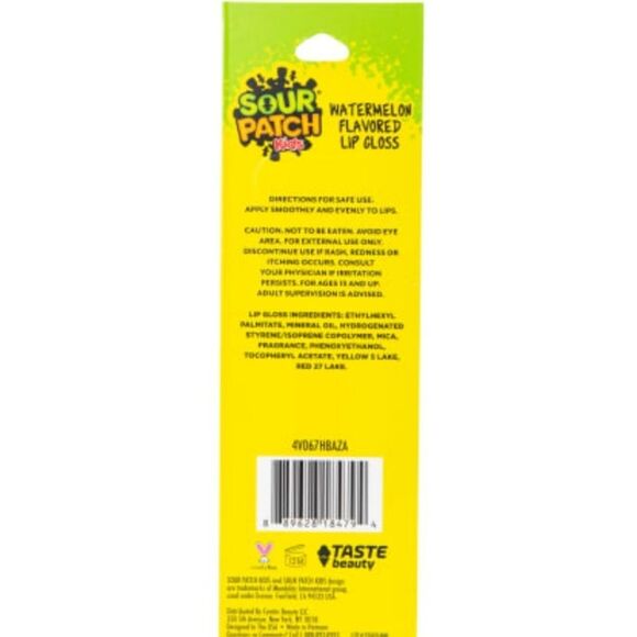 Taste Beauty Sour Patch Kids Watermelon Lip Gloss - Picture 5 of 5